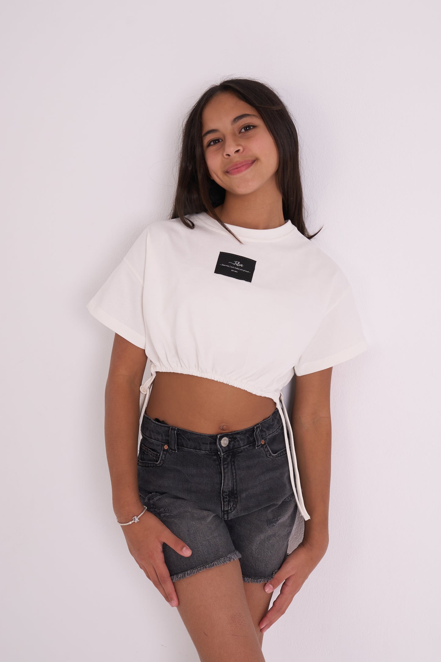 Everyday White Crop Top