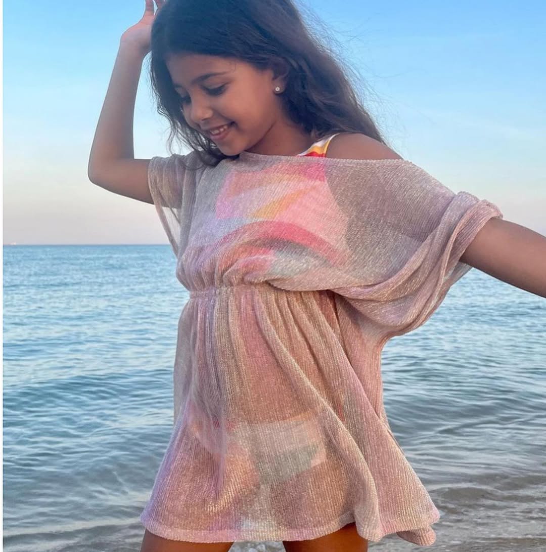 Pink Cover Up Dress